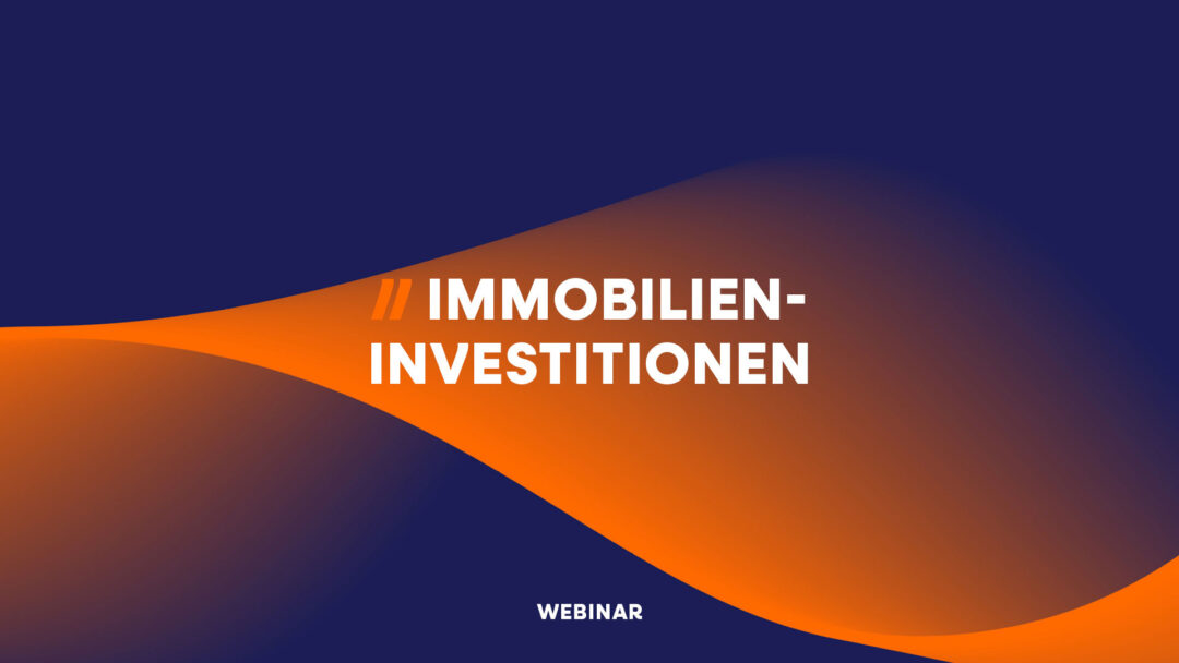 Vorschaubild des SWMP Webinar: Immobilieninvestitionen