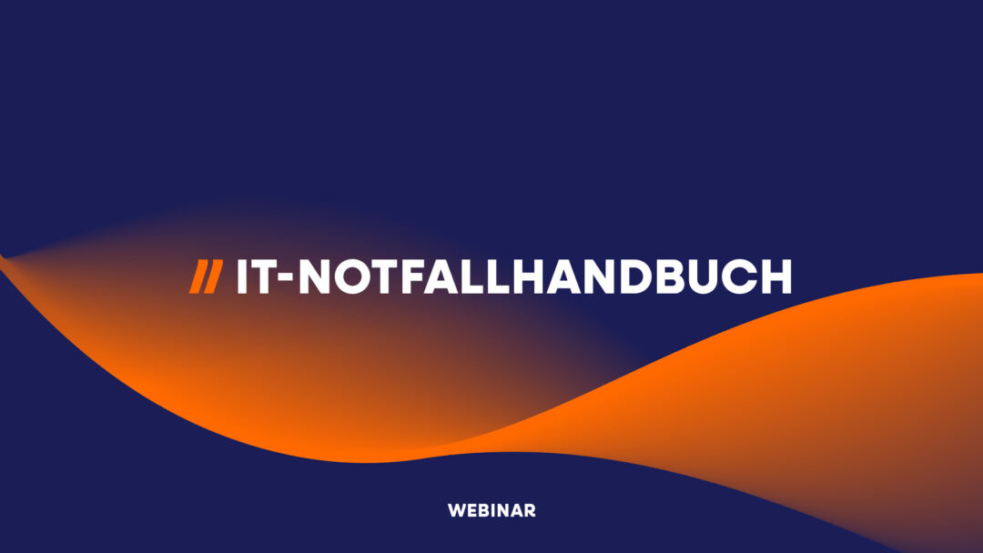 Vorschaubild des SWMP Webinar: IT-Notfallhandbuch